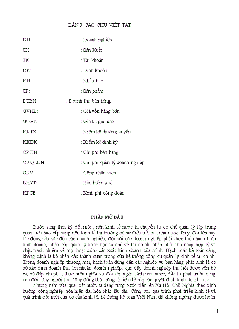 image for page Hạch toán tiêu thụ hàng hóa và xác định kết quả tiêu thụ ở Công Ty Bách Hóa Hà Nội