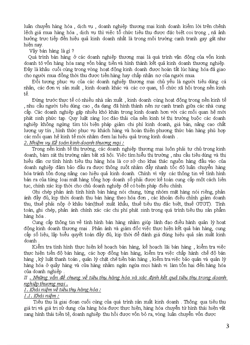 image for page Hạch toán tiêu thụ hàng hóa và xác định kết quả tiêu thụ ở Công Ty Bách Hóa Hà Nội