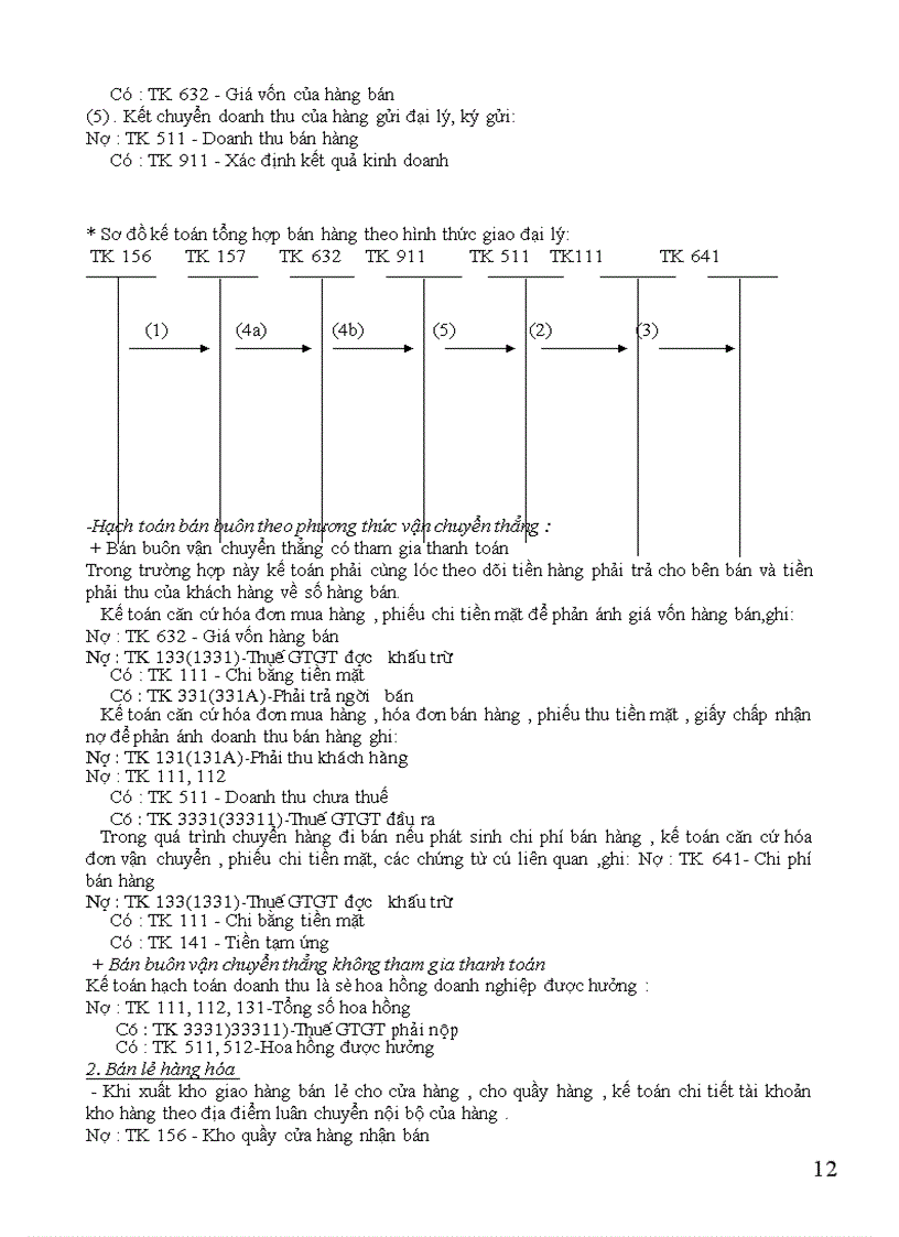 image for page Hạch toán tiêu thụ hàng hóa và xác định kết quả tiêu thụ ở Công Ty Bách Hóa Hà Nội