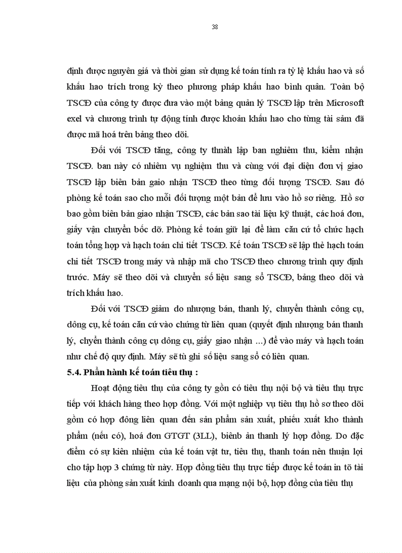 image for page Báo cáo thực tập tại Công ty In Tài chính