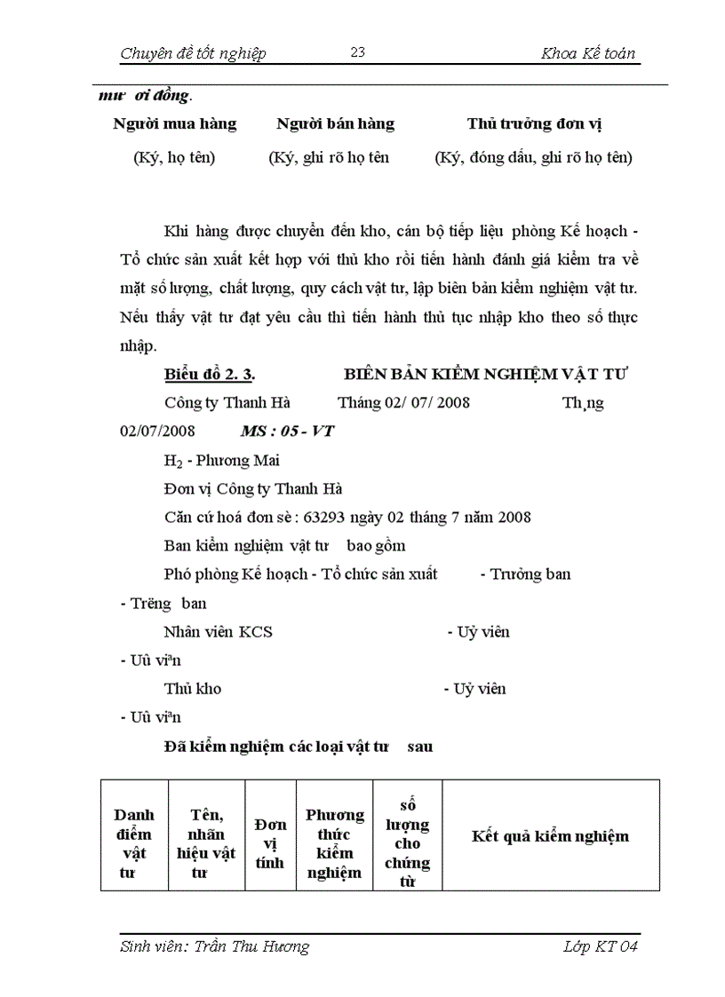 image for page Một số kiến nghị nhằm hoàn thiện công tác kế toán nguyên vật liệu tại Công ty Thanh Hà.