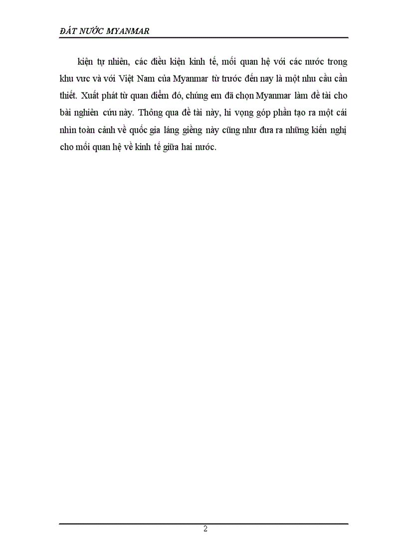 image for page Quan hệ giữa Việt Nam và Myanma và các giải pháp thúc đẩy quan hệ của hai nước