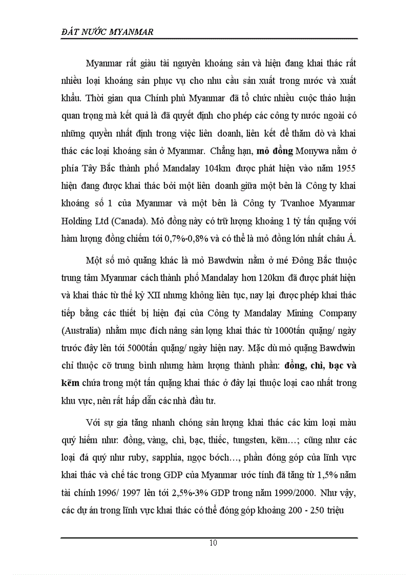 image for page Quan hệ giữa Việt Nam và Myanma và các giải pháp thúc đẩy quan hệ của hai nước