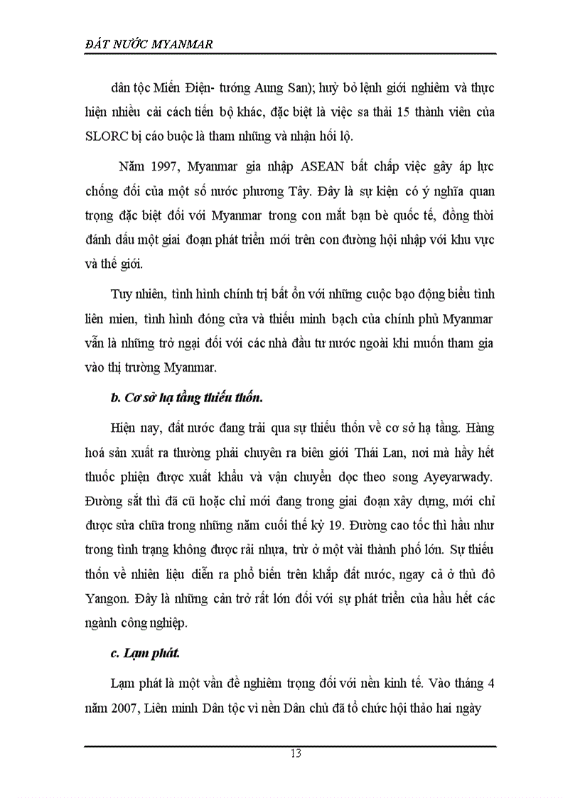 image for page Quan hệ giữa Việt Nam và Myanma và các giải pháp thúc đẩy quan hệ của hai nước