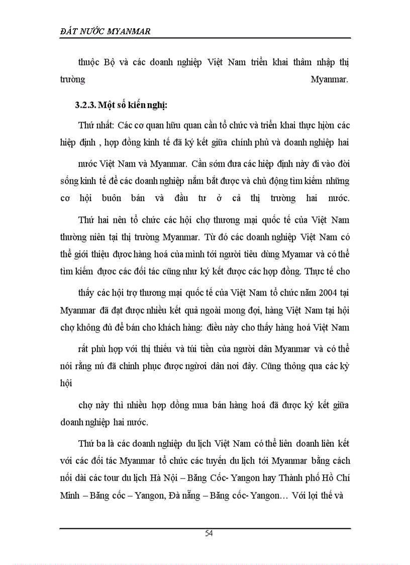 image for page Quan hệ giữa Việt Nam và Myanma và các giải pháp thúc đẩy quan hệ của hai nước