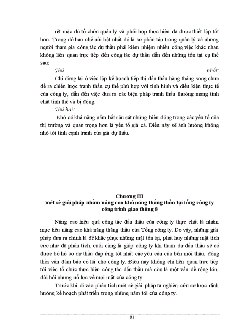 image for page Một số giải pháp nhằm nâng cao khả năng thắng thầu của Tổng công ty công trình giao thông 8