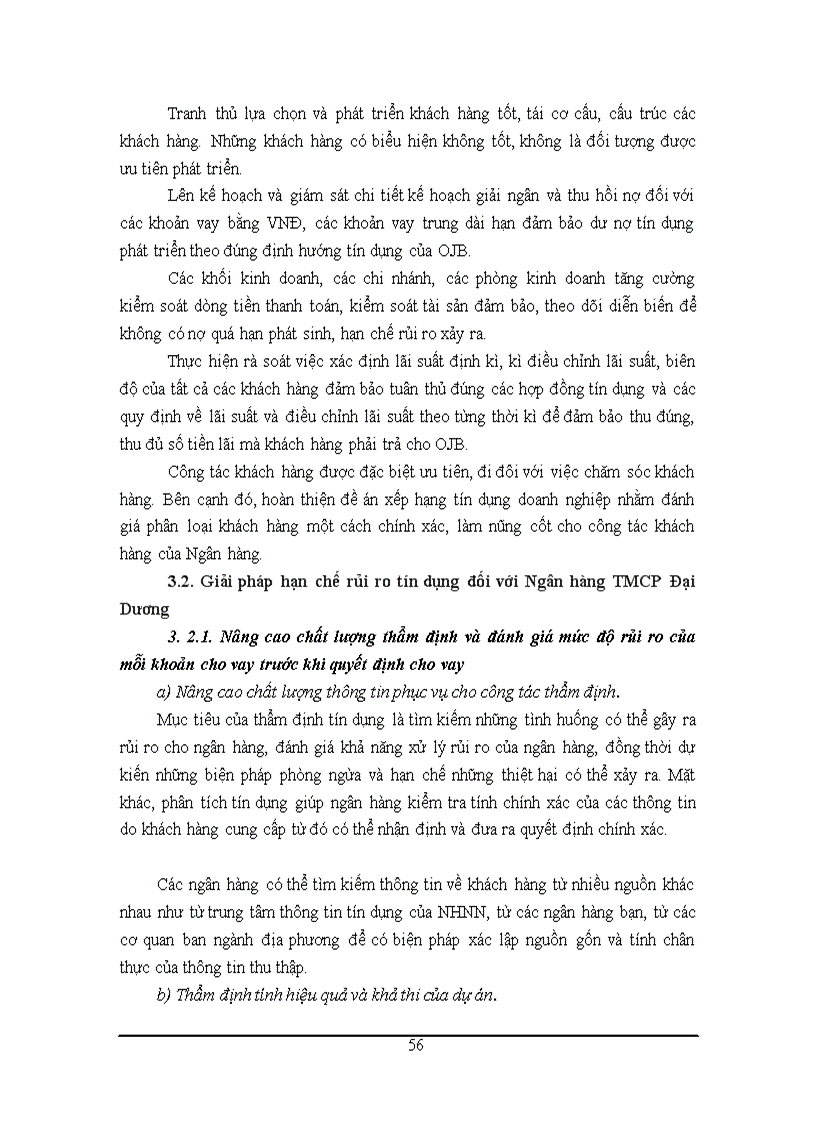 image for page Giải pháp hạn chế rủi ro tín dụng đối với Ngân hàng Thương mại Cổ phần Đại Dương