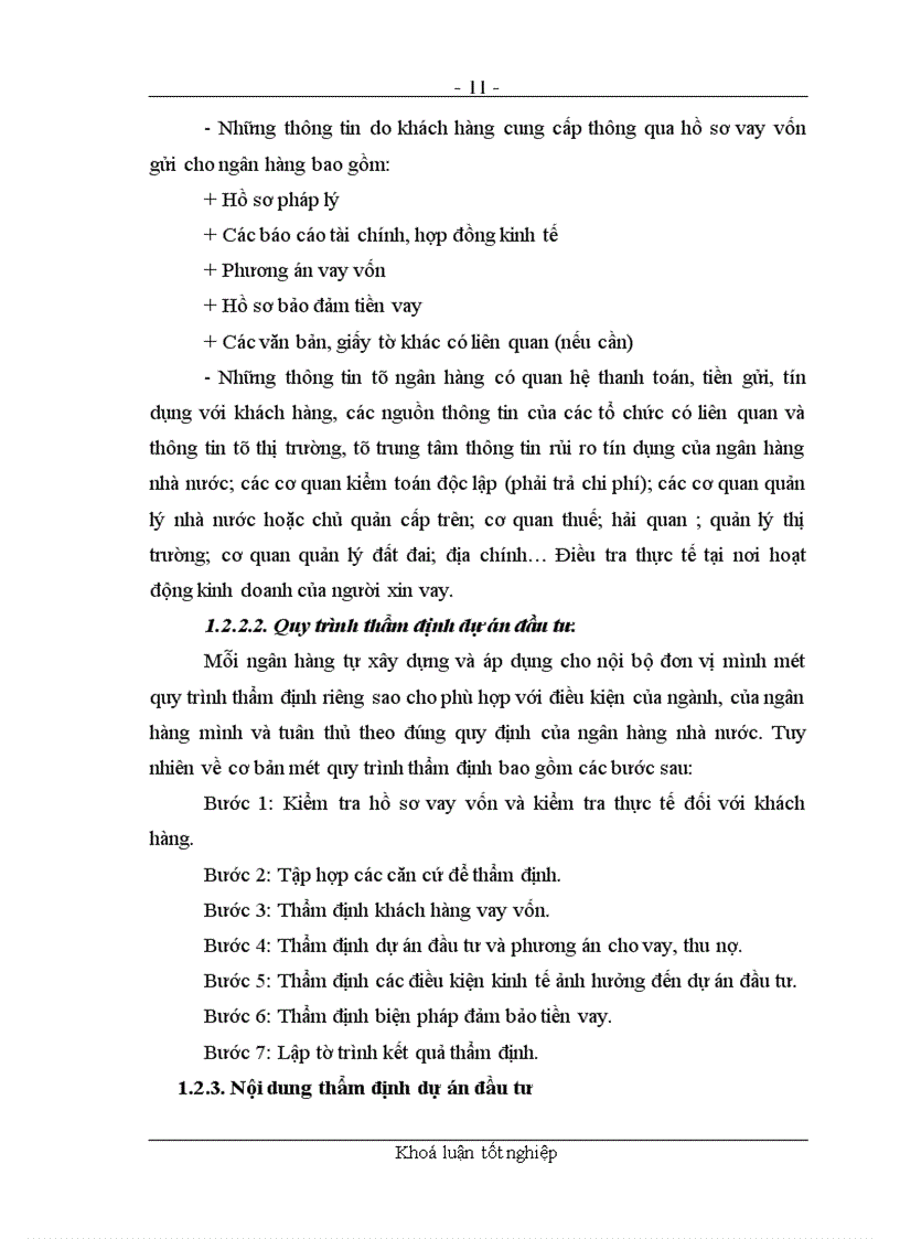 image for page Các giải pháp nhằm nâng cao chất lượng công tác thẩm định dự án đầu tư tại chi nhánh NHNo&PTNT Quận Ba Đình