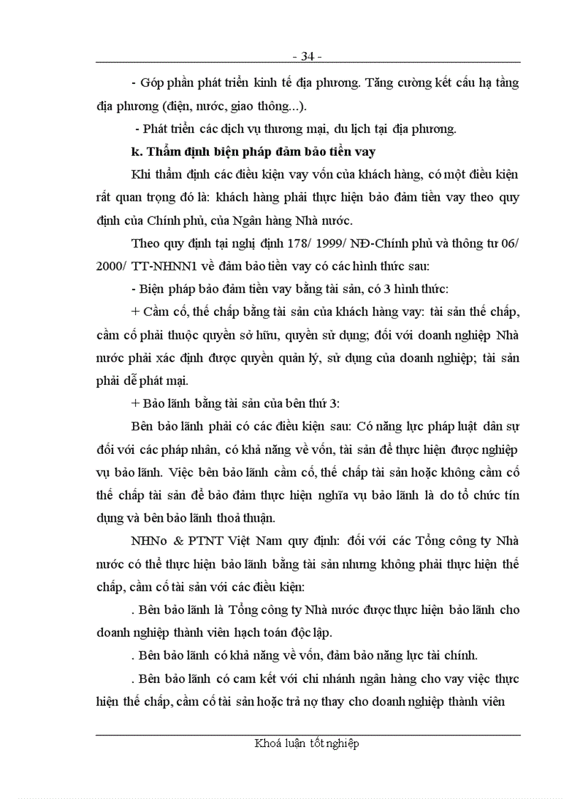 image for page Các giải pháp nhằm nâng cao chất lượng công tác thẩm định dự án đầu tư tại chi nhánh NHNo&PTNT Quận Ba Đình