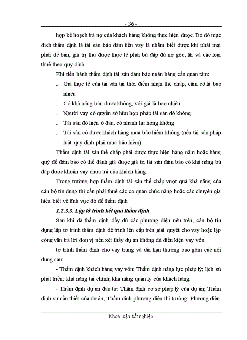image for page Các giải pháp nhằm nâng cao chất lượng công tác thẩm định dự án đầu tư tại chi nhánh NHNo&PTNT Quận Ba Đình