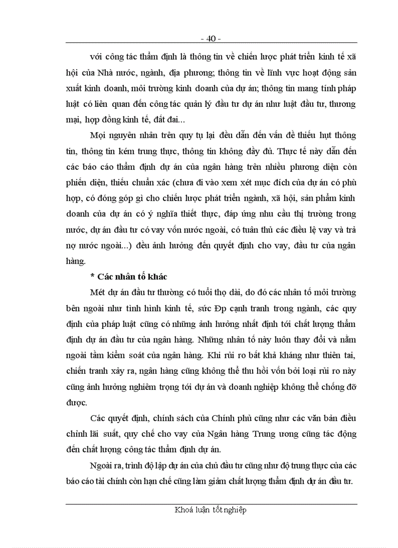 image for page Các giải pháp nhằm nâng cao chất lượng công tác thẩm định dự án đầu tư tại chi nhánh NHNo&PTNT Quận Ba Đình