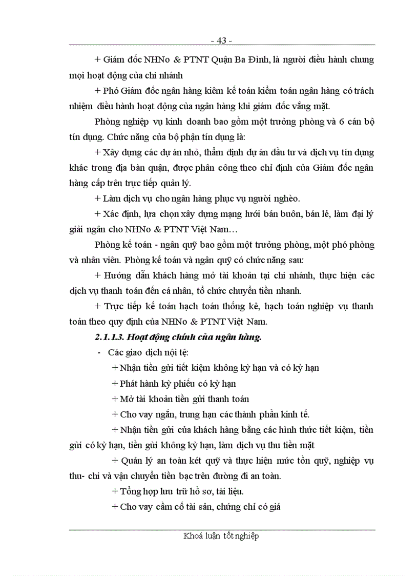 image for page Các giải pháp nhằm nâng cao chất lượng công tác thẩm định dự án đầu tư tại chi nhánh NHNo&PTNT Quận Ba Đình
