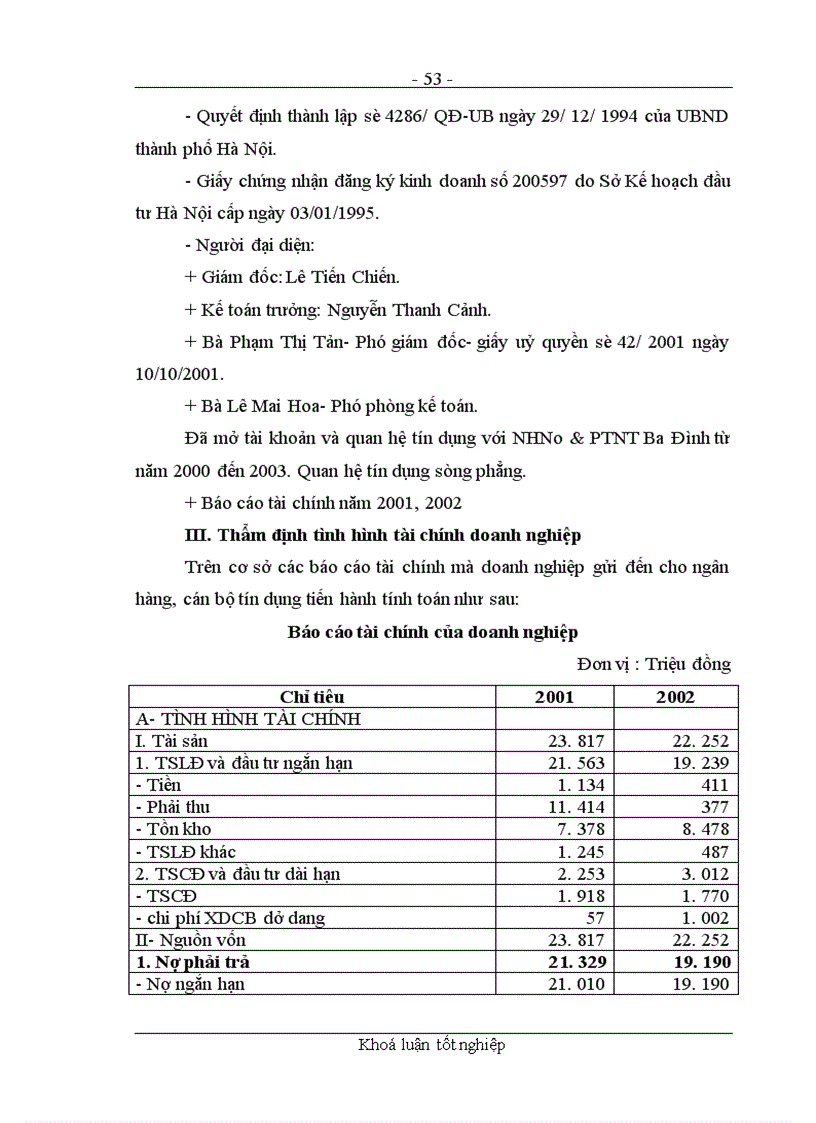 image for page Các giải pháp nhằm nâng cao chất lượng công tác thẩm định dự án đầu tư tại chi nhánh NHNo&PTNT Quận Ba Đình