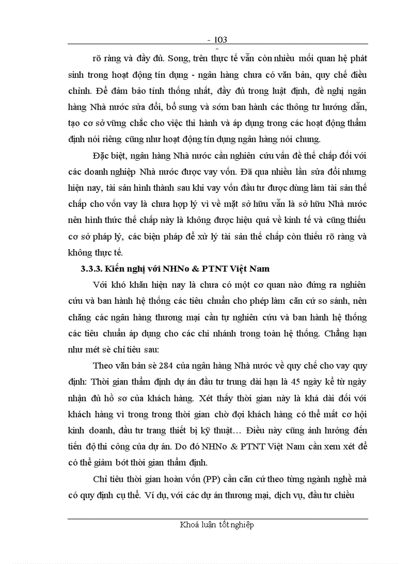 image for page Các giải pháp nhằm nâng cao chất lượng công tác thẩm định dự án đầu tư tại chi nhánh NHNo&PTNT Quận Ba Đình