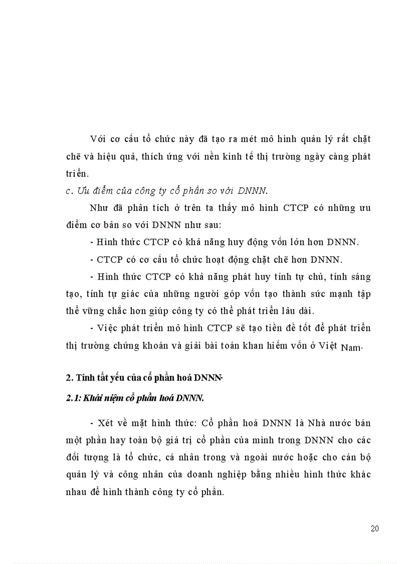 image for page Cổ phần hoá DNNN trên địa bàn tỉnh Hà Tây thực trạng và giải pháp