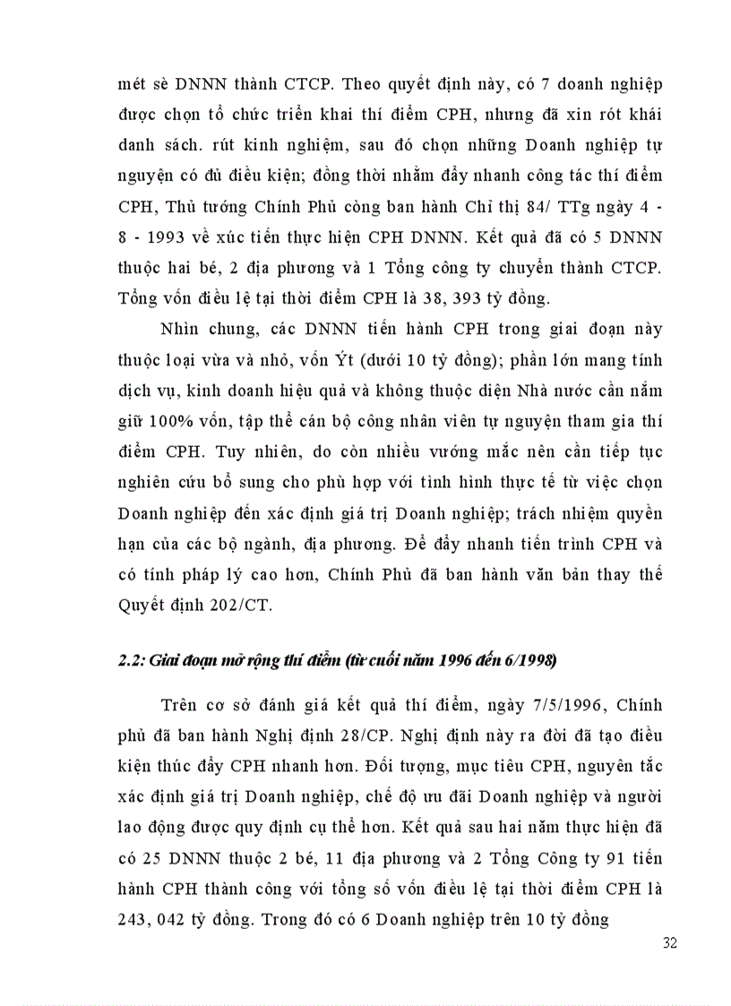 image for page Cổ phần hoá DNNN trên địa bàn tỉnh Hà Tây thực trạng và giải pháp