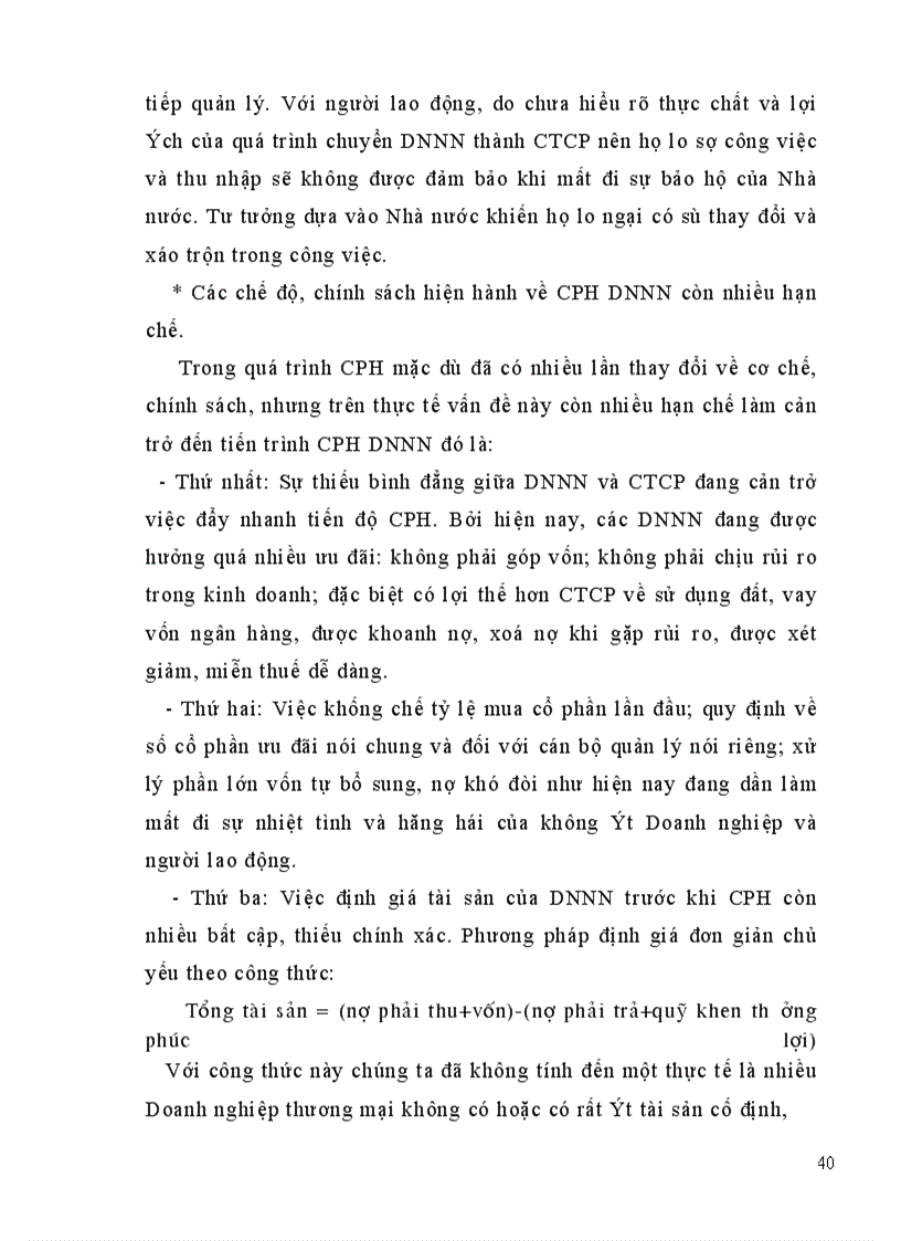 image for page Cổ phần hoá DNNN trên địa bàn tỉnh Hà Tây thực trạng và giải pháp