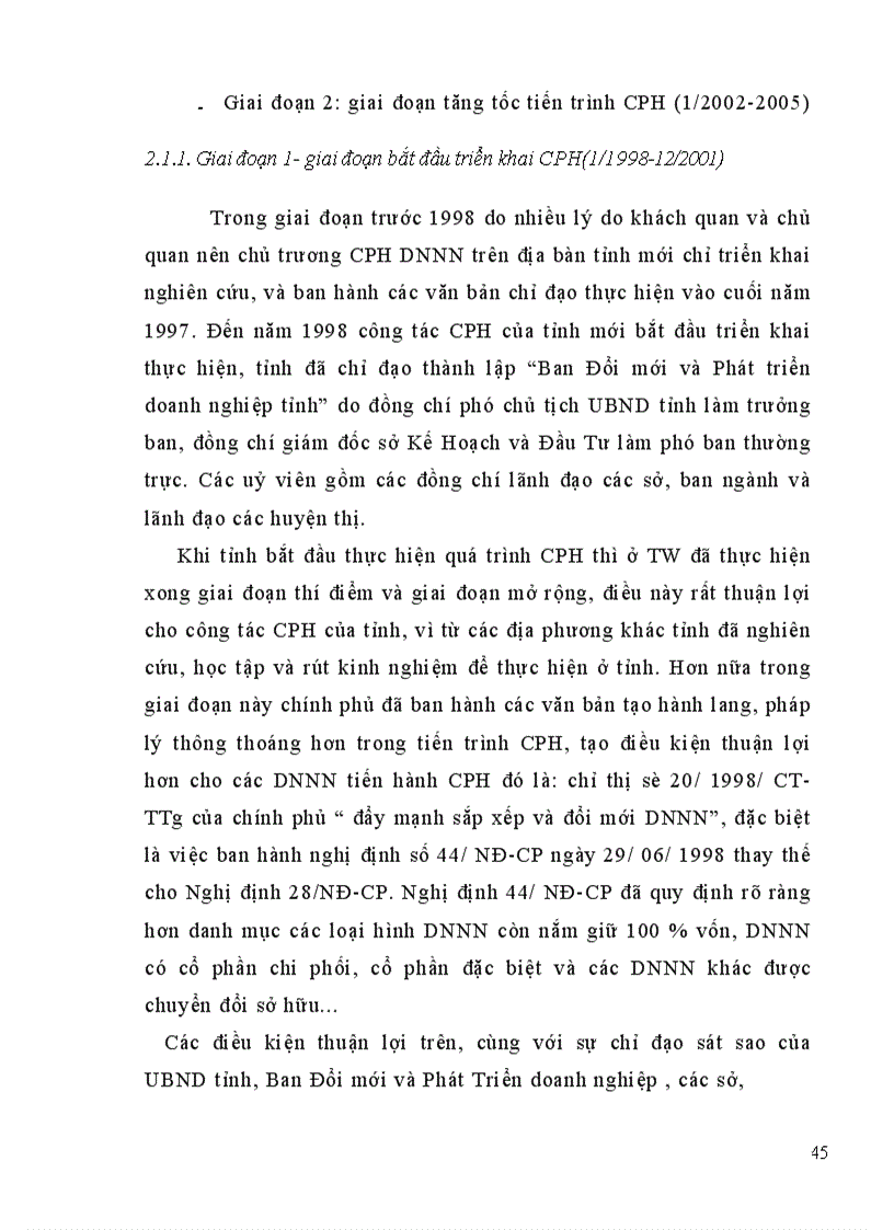 image for page Cổ phần hoá DNNN trên địa bàn tỉnh Hà Tây thực trạng và giải pháp