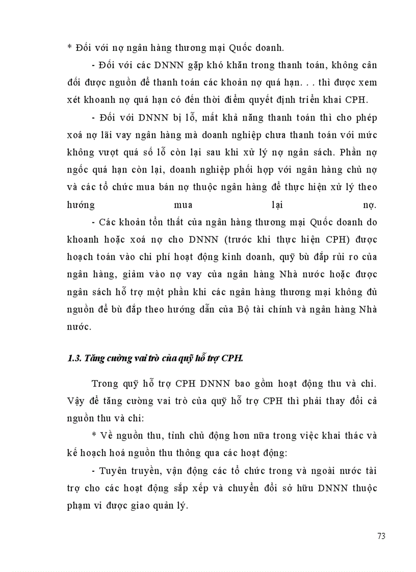 image for page Cổ phần hoá DNNN trên địa bàn tỉnh Hà Tây thực trạng và giải pháp