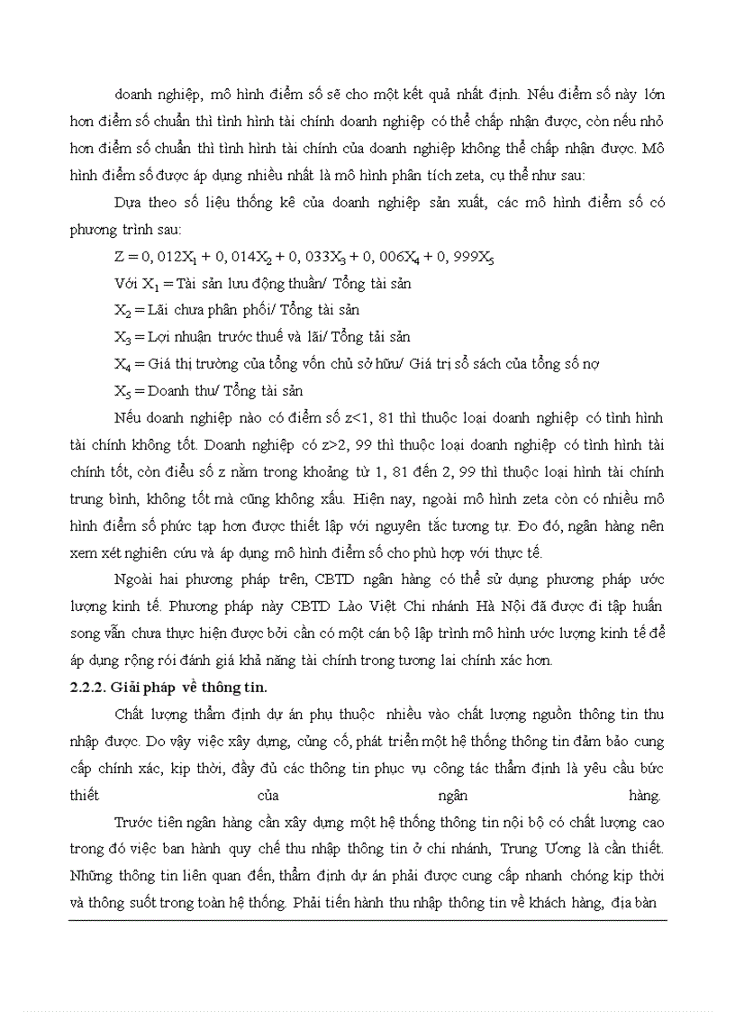 image for page Các biện pháp nhằm nâng cao chất lượng công tác thẩm định dự án đầu tư tại Ngân hàng liên doanh Lào - Việt chi nhánh Hà Nội