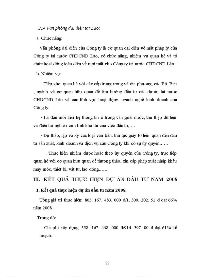 image for page Báo cáo thực tập tại công ty cổ phần điện Việt Lào