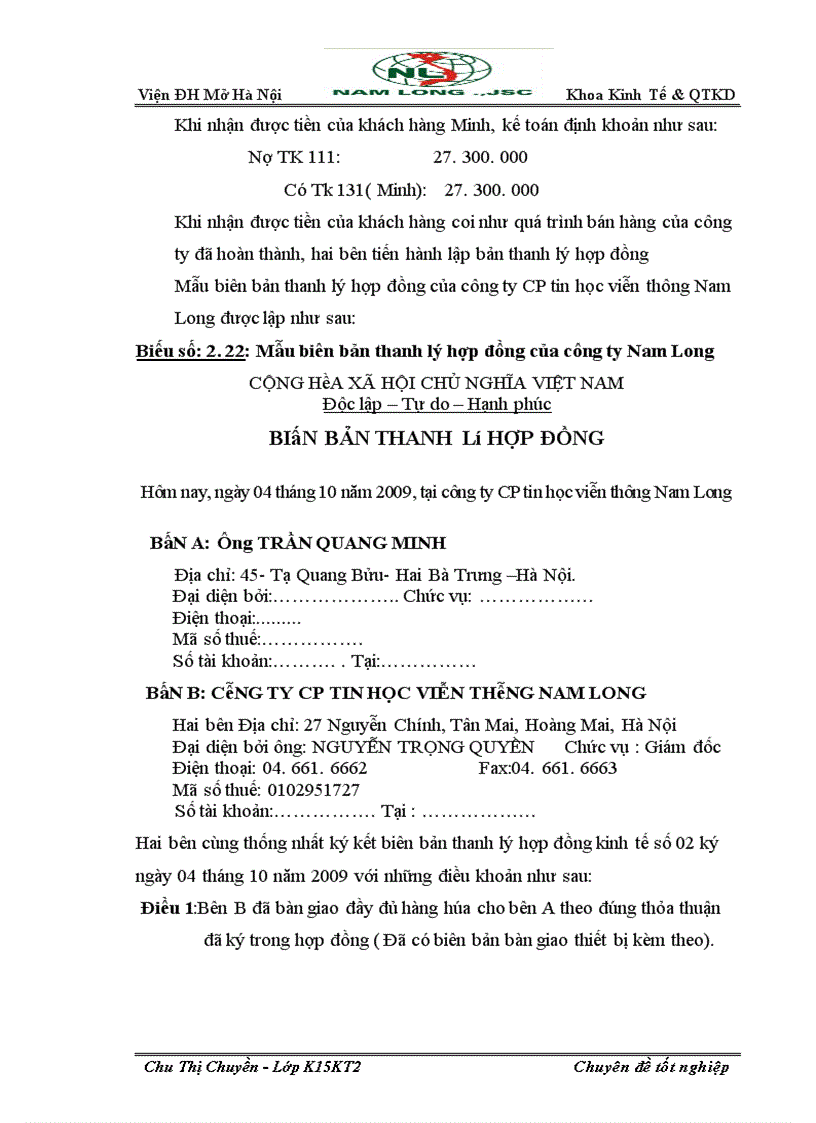 image for page Hoàn thiện công tác hạch toán lưu chuyển hàng hoá và xác định kết quả tiêu thụ hàng hoá tại công ty cổ phần tin học viễn thông Nam Long