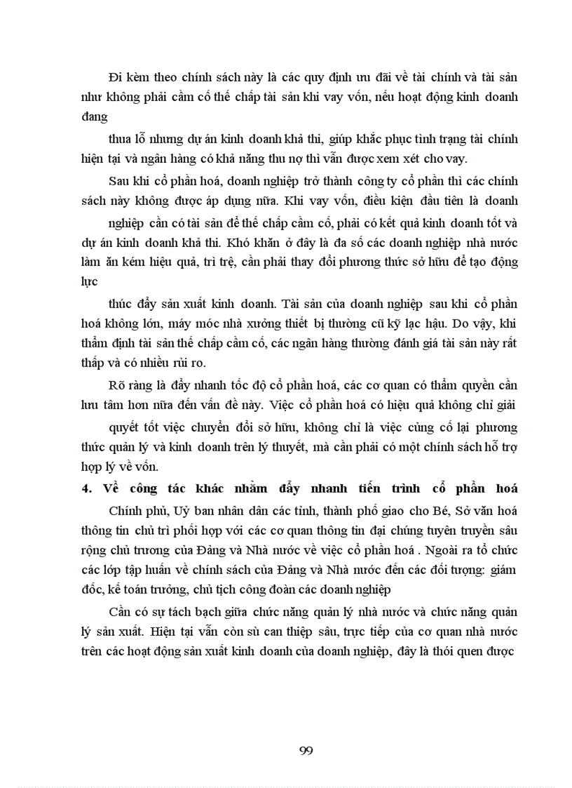 image for page Những vấn đề về cổ phần hoá doanh nghiệp Nhà nước và đề xuất một số giải pháp để đẩy nhanh tốc độ cổ phần hoá