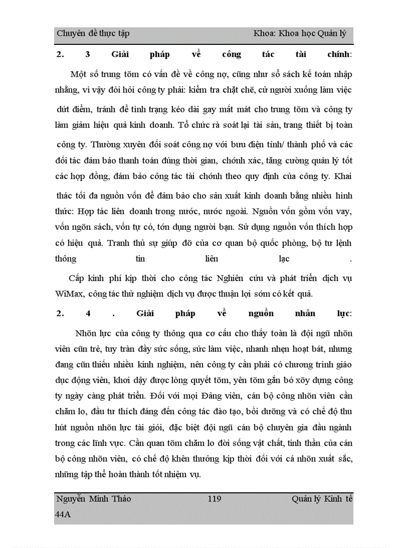 image for page Nghiên cứu giải pháp quản lý nhằm nâng cao hiệu quả hoạt động sản xuất kinh doanh của công ty điện thoại đường dài Viettel