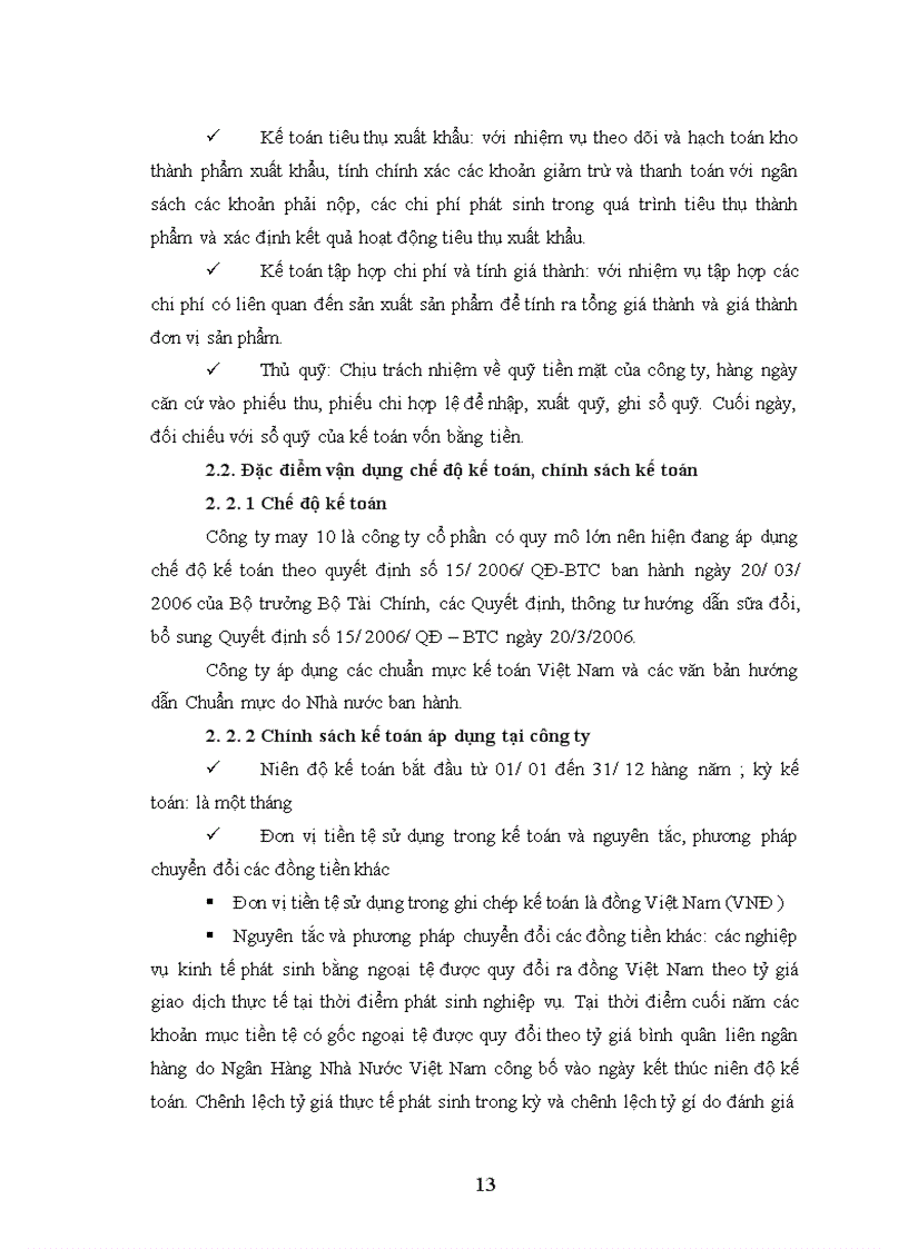image for page Thực trạng tổ chức hạch toán kế toán tại công ty cổ phần may