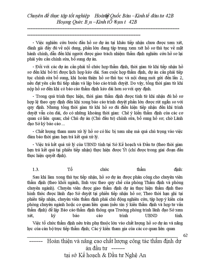 image for page Hoàn thiện và nâng cao chất lượng công tác thẩm định dự án đầu tư tại sở Kế hoạch & Đầu tư Nghệ An