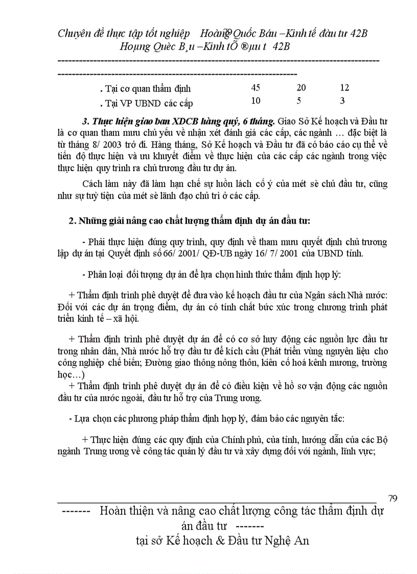 image for page Hoàn thiện và nâng cao chất lượng công tác thẩm định dự án đầu tư tại sở Kế hoạch & Đầu tư Nghệ An
