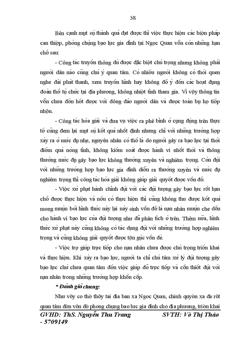 image for page Vận dụng phương pháp Công tác xã hội cá nhân trong việc trợ giúp phụ nữ bị bạo lực gia đình tại xã Ngọc Quan - Đoan Hùng - Phú Thọ