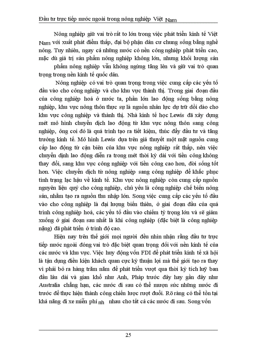 image for page Đầu tư trực tiếp nước ngoài phát triển nghành nông nghiệp Việt Nam thực trạng và giải pháp