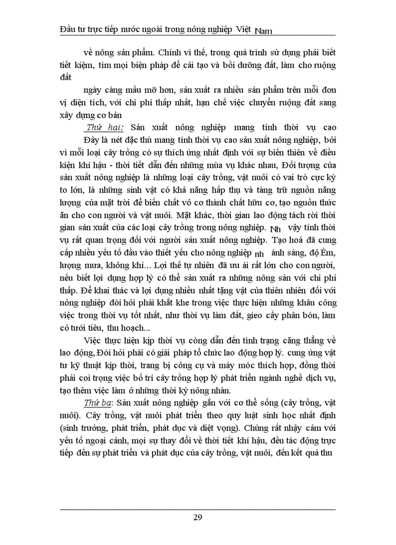 image for page Đầu tư trực tiếp nước ngoài phát triển nghành nông nghiệp Việt Nam thực trạng và giải pháp