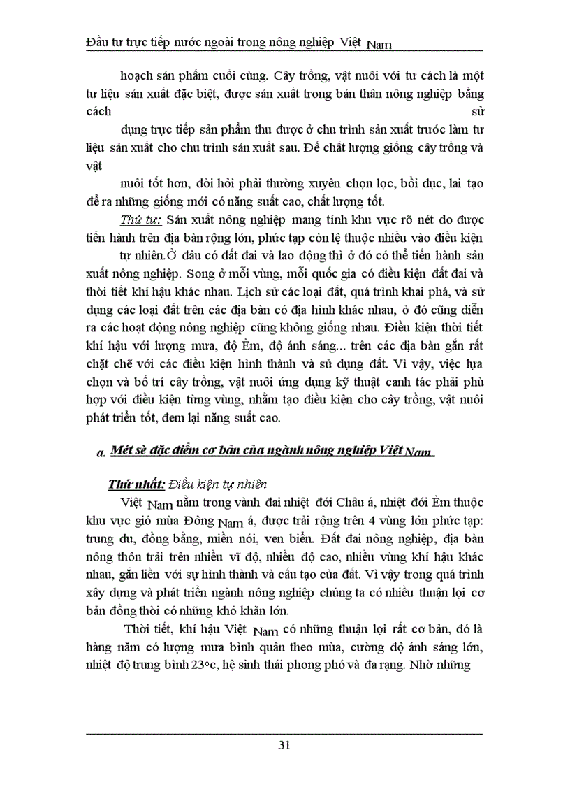 image for page Đầu tư trực tiếp nước ngoài phát triển nghành nông nghiệp Việt Nam thực trạng và giải pháp