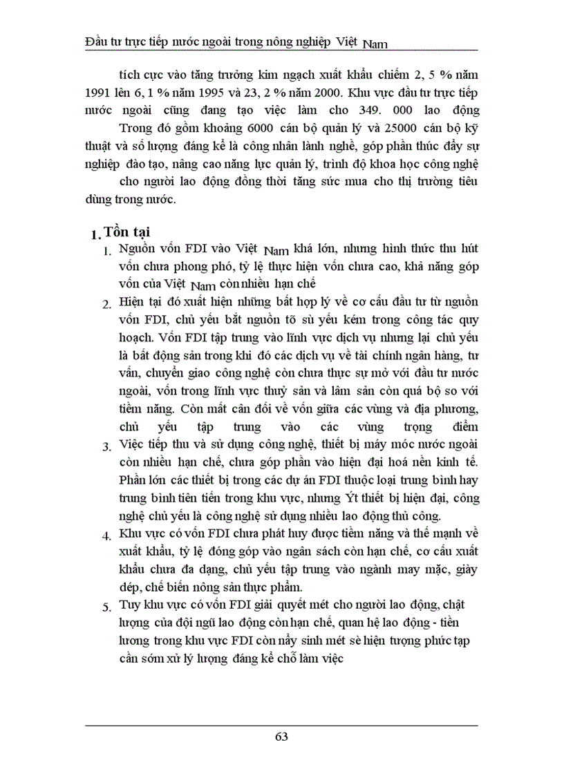 image for page Đầu tư trực tiếp nước ngoài phát triển nghành nông nghiệp Việt Nam thực trạng và giải pháp