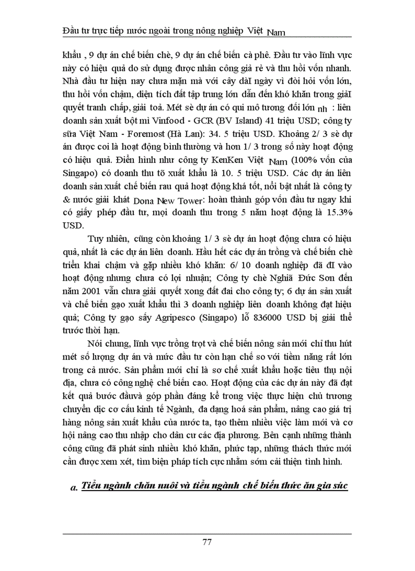 image for page Đầu tư trực tiếp nước ngoài phát triển nghành nông nghiệp Việt Nam thực trạng và giải pháp