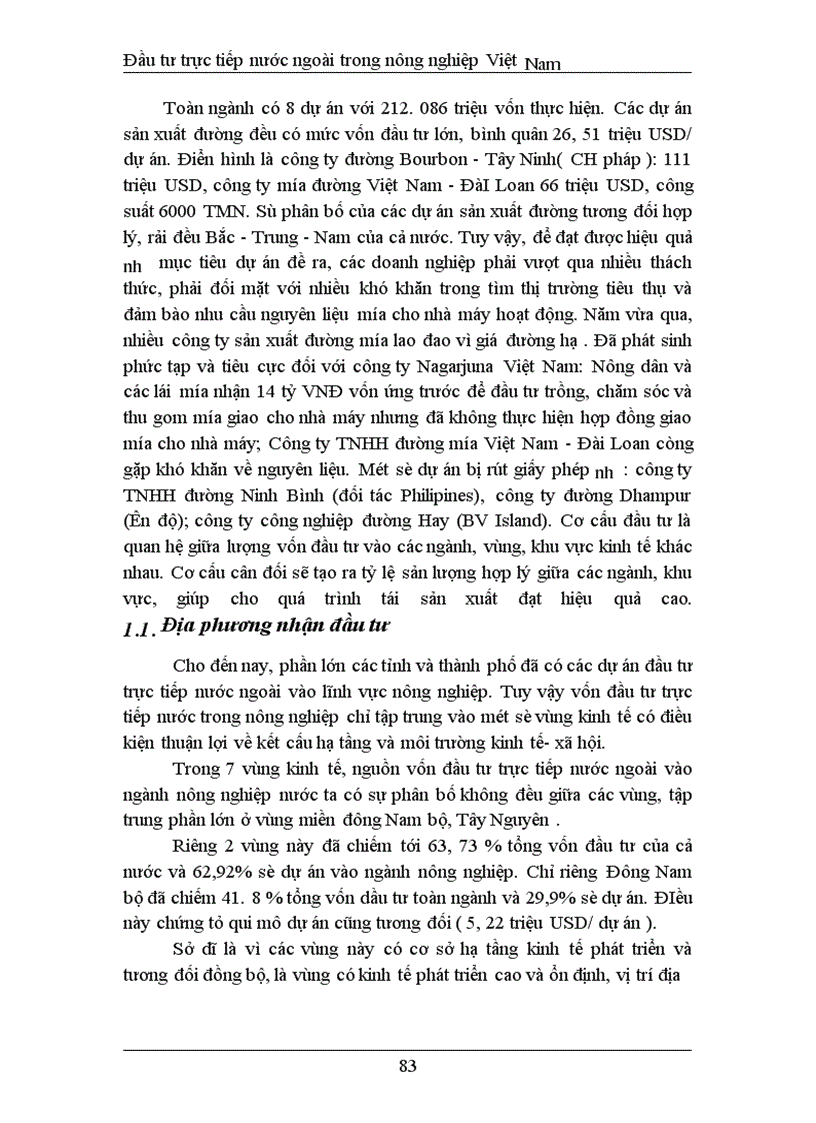 image for page Đầu tư trực tiếp nước ngoài phát triển nghành nông nghiệp Việt Nam thực trạng và giải pháp