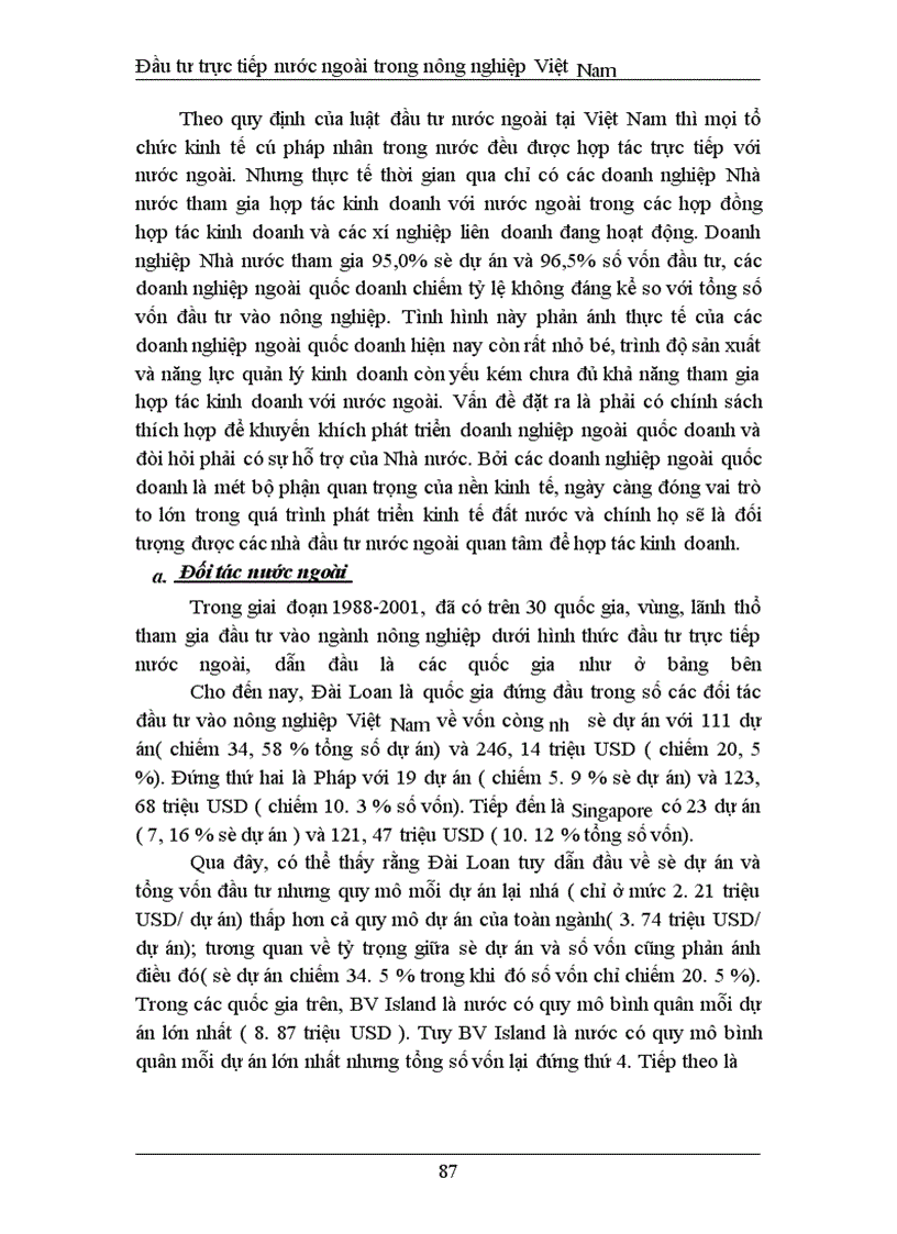 image for page Đầu tư trực tiếp nước ngoài phát triển nghành nông nghiệp Việt Nam thực trạng và giải pháp