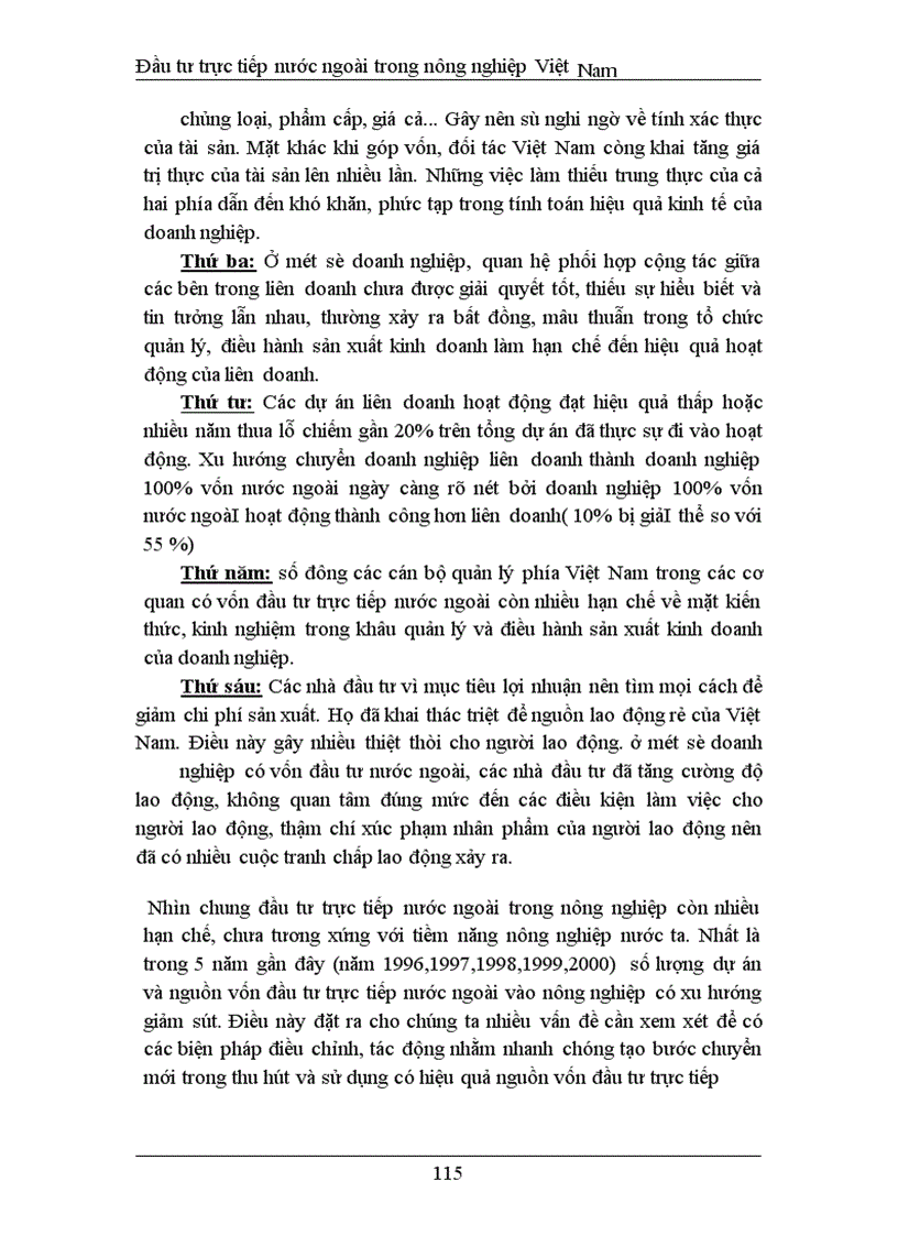 image for page Đầu tư trực tiếp nước ngoài phát triển nghành nông nghiệp Việt Nam thực trạng và giải pháp