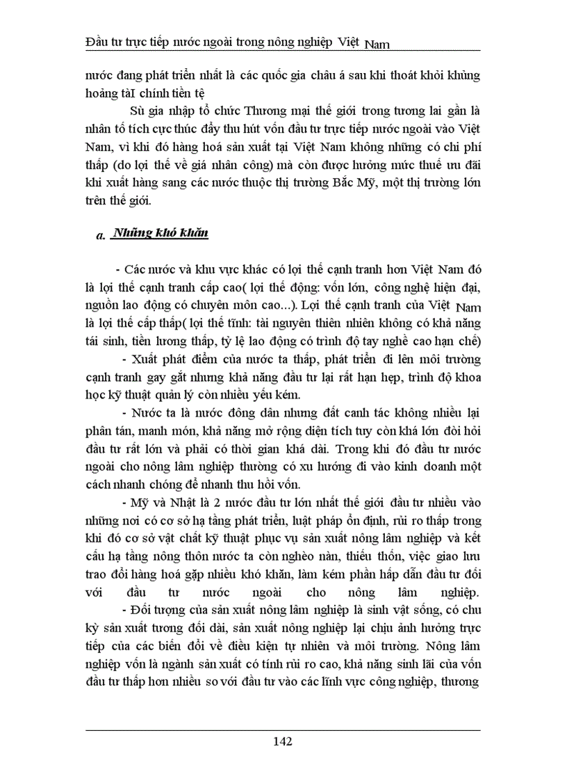 image for page Đầu tư trực tiếp nước ngoài phát triển nghành nông nghiệp Việt Nam thực trạng và giải pháp