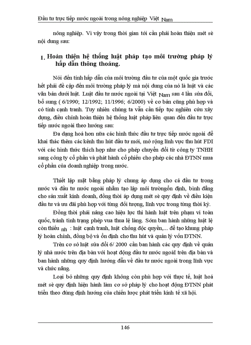 image for page Đầu tư trực tiếp nước ngoài phát triển nghành nông nghiệp Việt Nam thực trạng và giải pháp