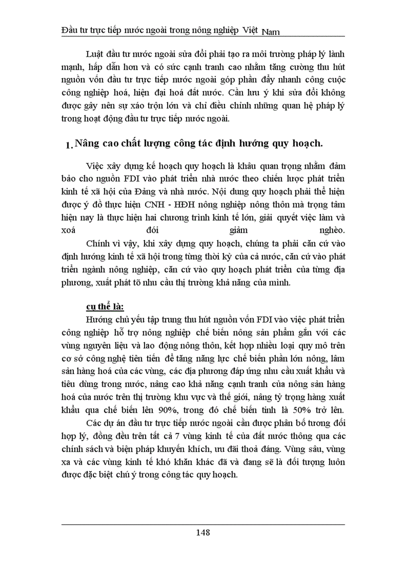 image for page Đầu tư trực tiếp nước ngoài phát triển nghành nông nghiệp Việt Nam thực trạng và giải pháp