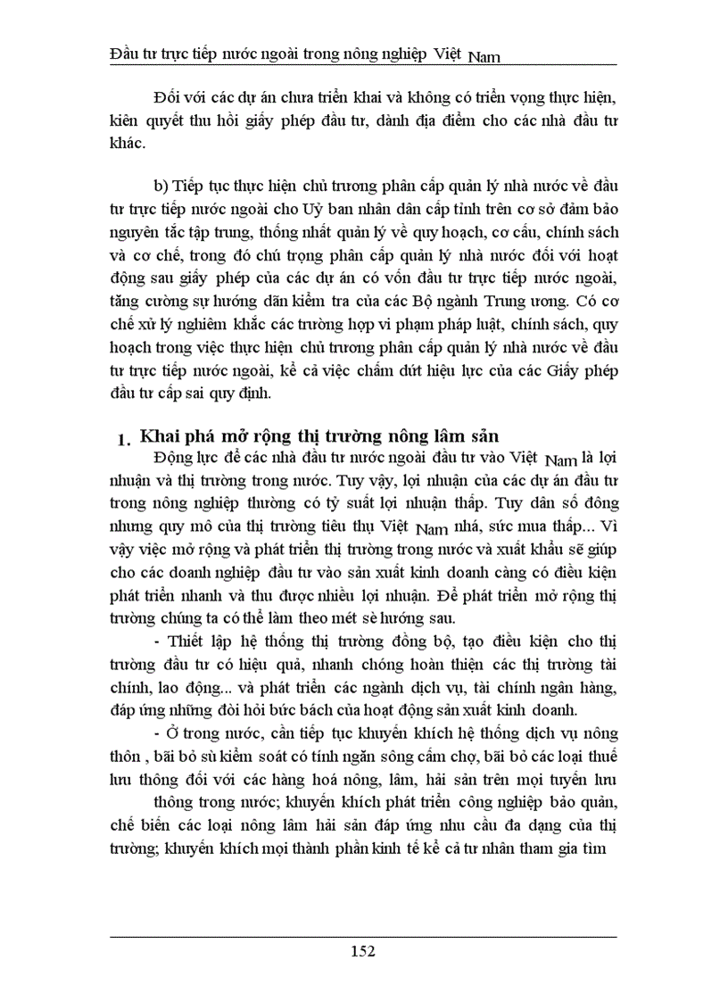image for page Đầu tư trực tiếp nước ngoài phát triển nghành nông nghiệp Việt Nam thực trạng và giải pháp
