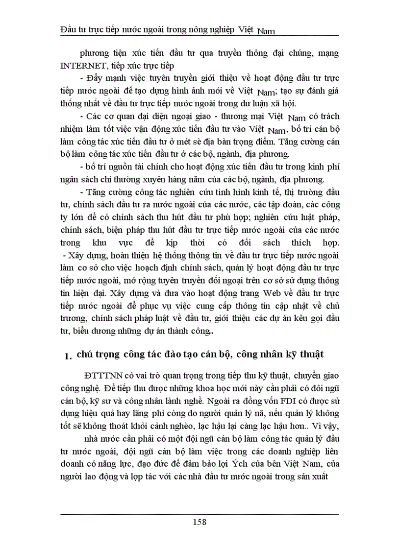 image for page Đầu tư trực tiếp nước ngoài phát triển nghành nông nghiệp Việt Nam thực trạng và giải pháp