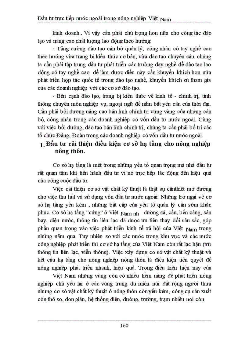 image for page Đầu tư trực tiếp nước ngoài phát triển nghành nông nghiệp Việt Nam thực trạng và giải pháp