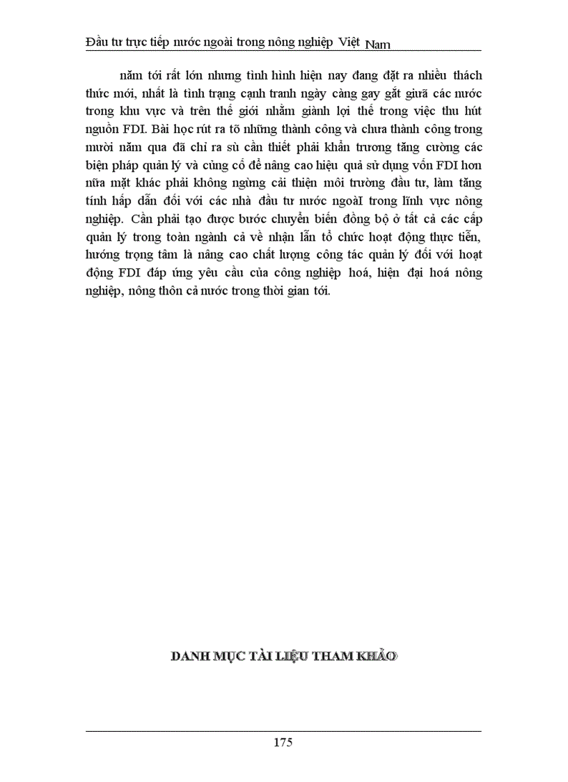image for page Đầu tư trực tiếp nước ngoài phát triển nghành nông nghiệp Việt Nam thực trạng và giải pháp