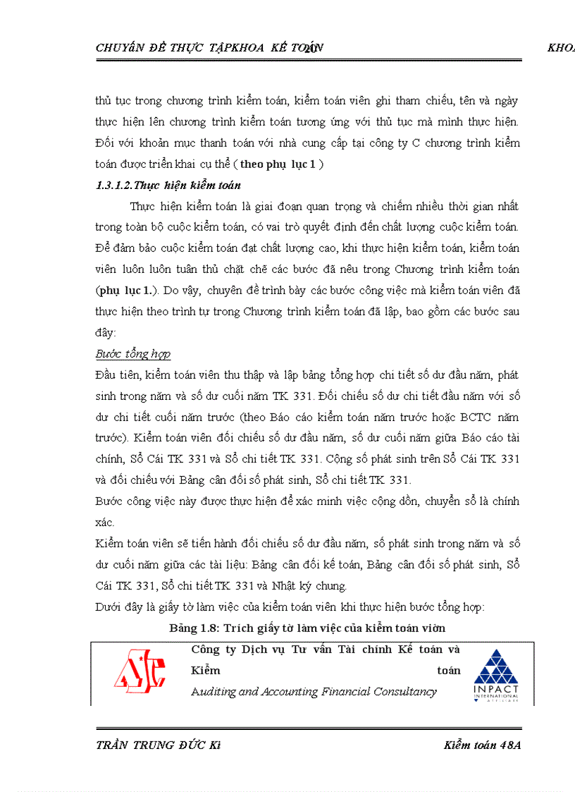 image for page Hoàn thiện quy trình kiểm toán khoản mục phải trả nhà cung cấp trong kiểm toán báo cáo tài chính do Công ty TNHH Dịch vụ Tư vấn Tài chính Kế toán và Kiểm toán (AASC) thực hiện