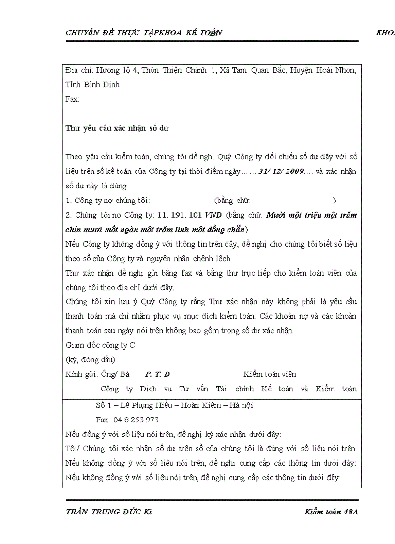 image for page Hoàn thiện quy trình kiểm toán khoản mục phải trả nhà cung cấp trong kiểm toán báo cáo tài chính do Công ty TNHH Dịch vụ Tư vấn Tài chính Kế toán và Kiểm toán (AASC) thực hiện