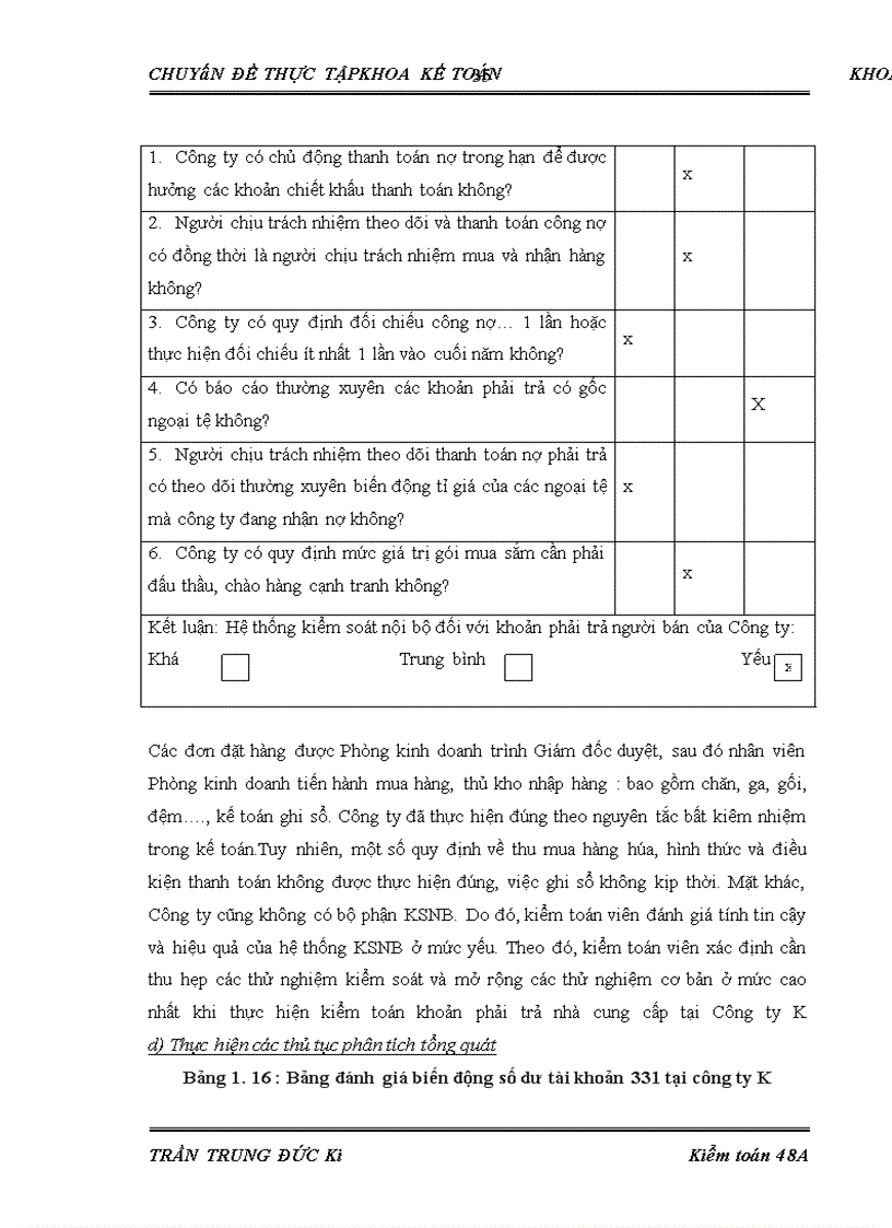 image for page Hoàn thiện quy trình kiểm toán khoản mục phải trả nhà cung cấp trong kiểm toán báo cáo tài chính do Công ty TNHH Dịch vụ Tư vấn Tài chính Kế toán và Kiểm toán (AASC) thực hiện